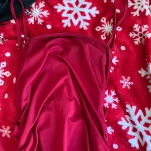 Red soft dress, never worn